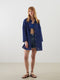 Women's Shirt Collar Straight Beach Dress